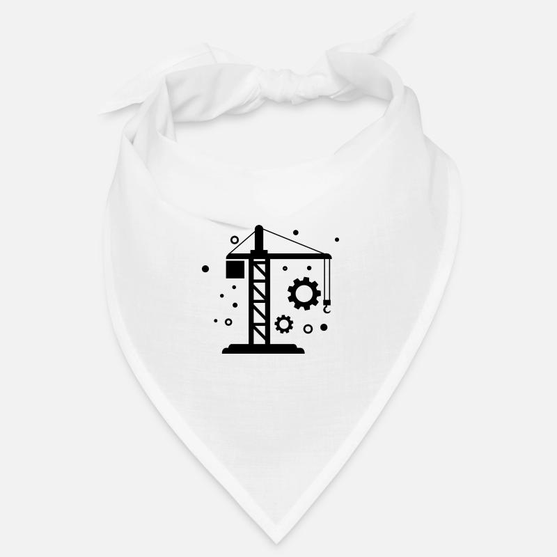 Crane - Construction Site Container Handling Logistics Bandana