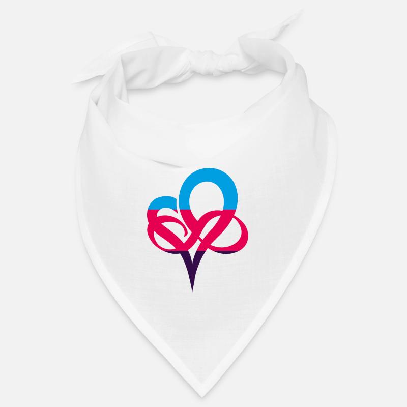 Polyamour Flag Infinity Heart Infinity Heart Bandana