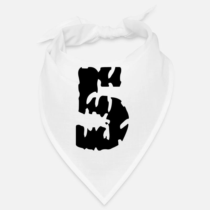 Maillot 5 numéros Bandana