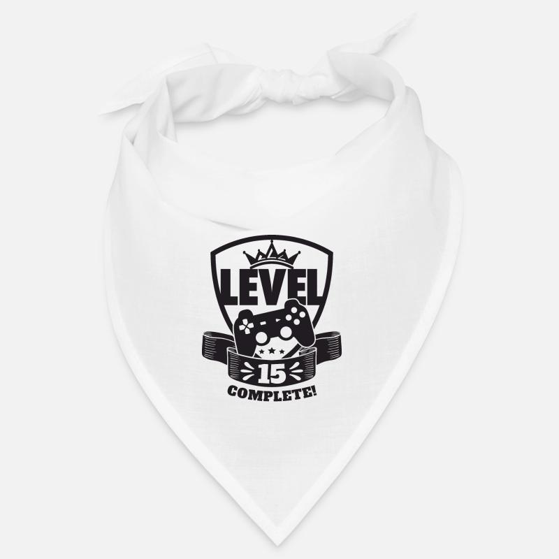 Level 15 Complete Geburtstagsgeschenk 15 Jahre Bandana