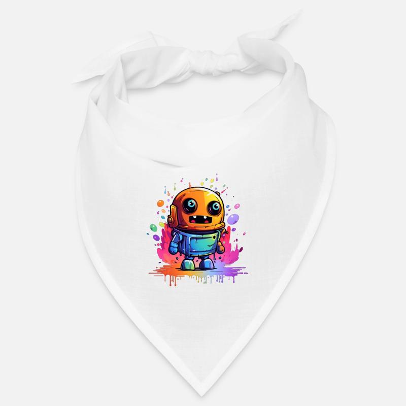 funny robot Bandana