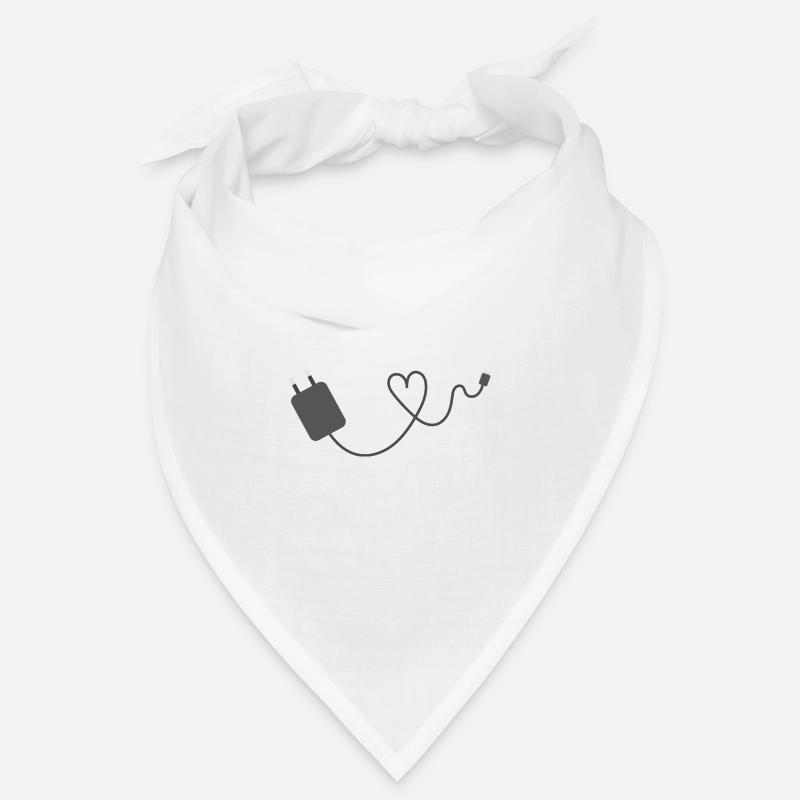 Heart Charging Cable Smartphone Bandana