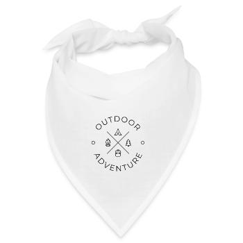 Outdoor Adventure - Bandana - Weiß - Vorne