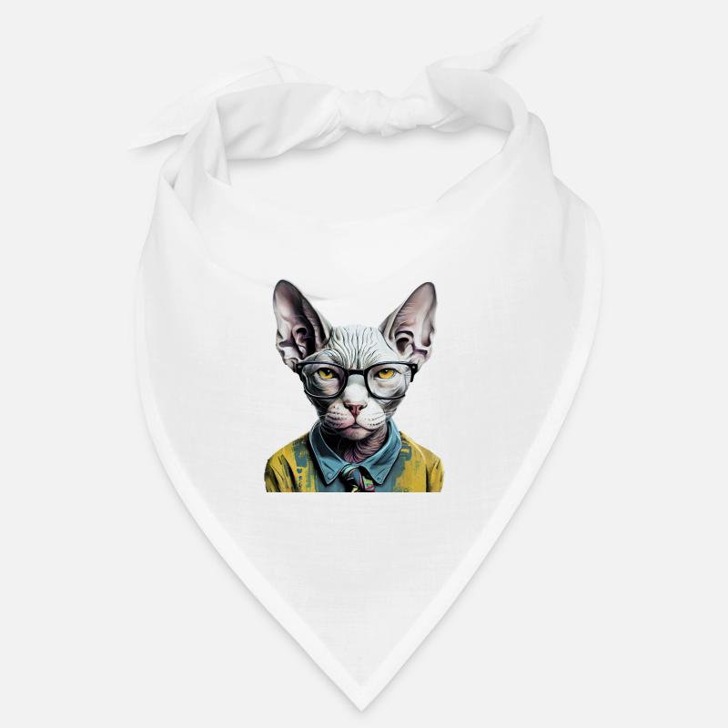 Chat hipster Ziggy Bandana