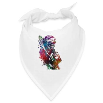 Lacrosse-Spielersport #lacrosse - Bandana - Weiß - Vorne