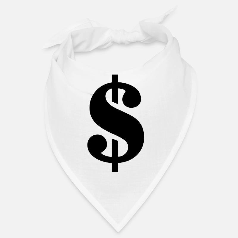 dollarsign - Bandana - Weiß