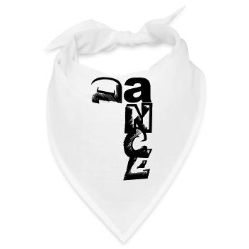 Dance (gross) - Bandana - Weiß - Vorne