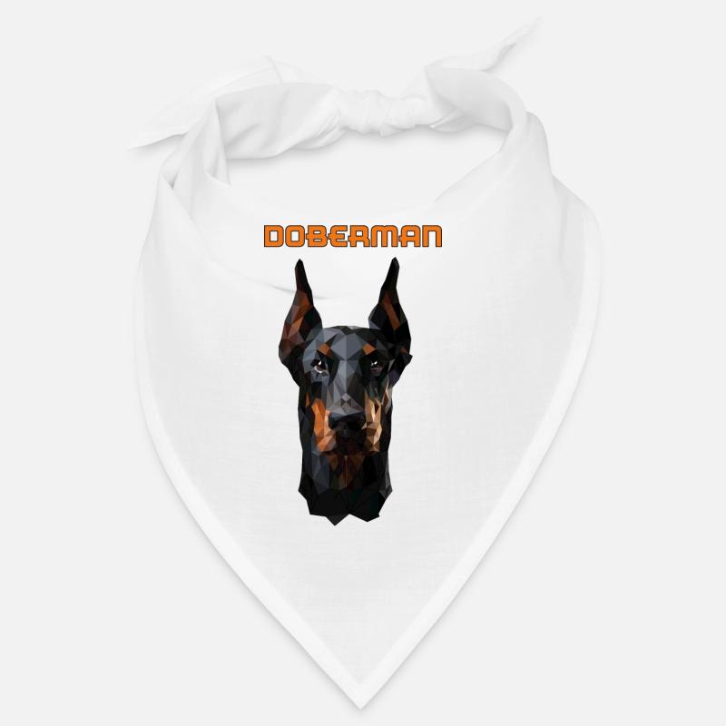 DOBERMAN - Bandana - Weiß