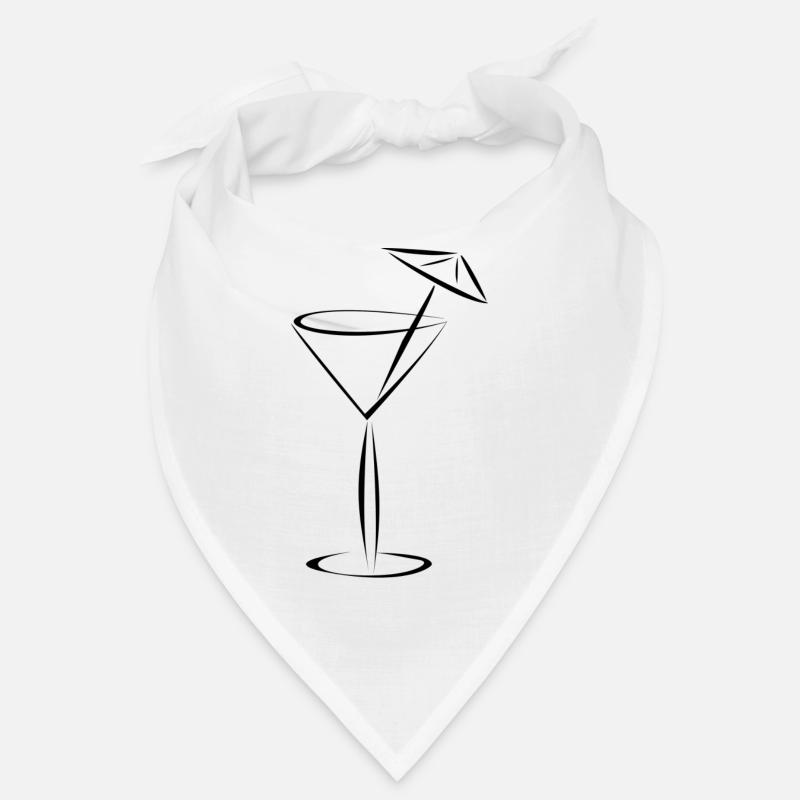 Cocktail mit Schirm Bandana