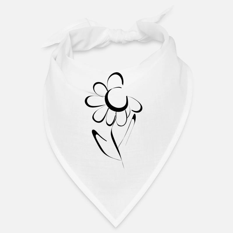 Conception de fleurs Bandana