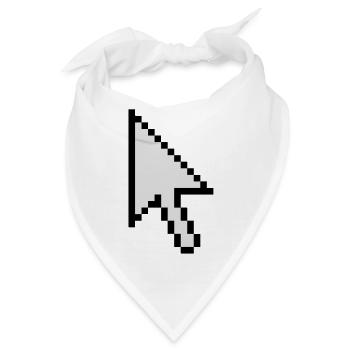 Mauszeiger - Bandana - Weiß - Vorne