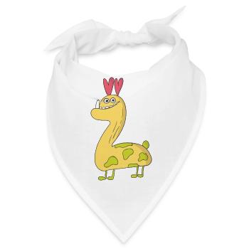 Monster - Bandana - Weiß - Vorne
