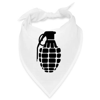Granate grenade - Bandana - Weiß - Vorne