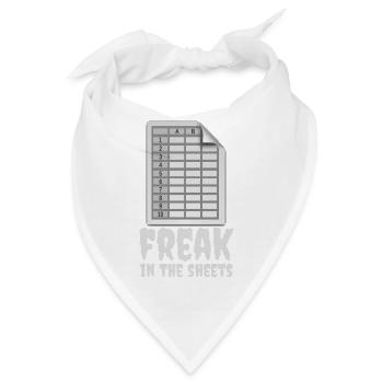 Freak in the Sheets - Bandana - Weiß - Vorne
