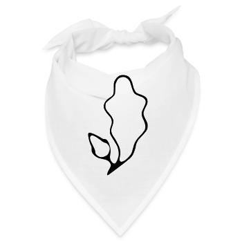 Pony Kleinpferde Brand - Bandana - Weiß - Vorne