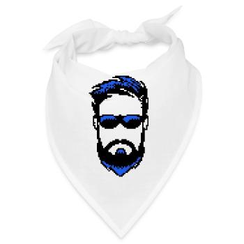 Bartträger Männlichkeit Bart ziegenbart - Bandana - Weiß - Vorne
