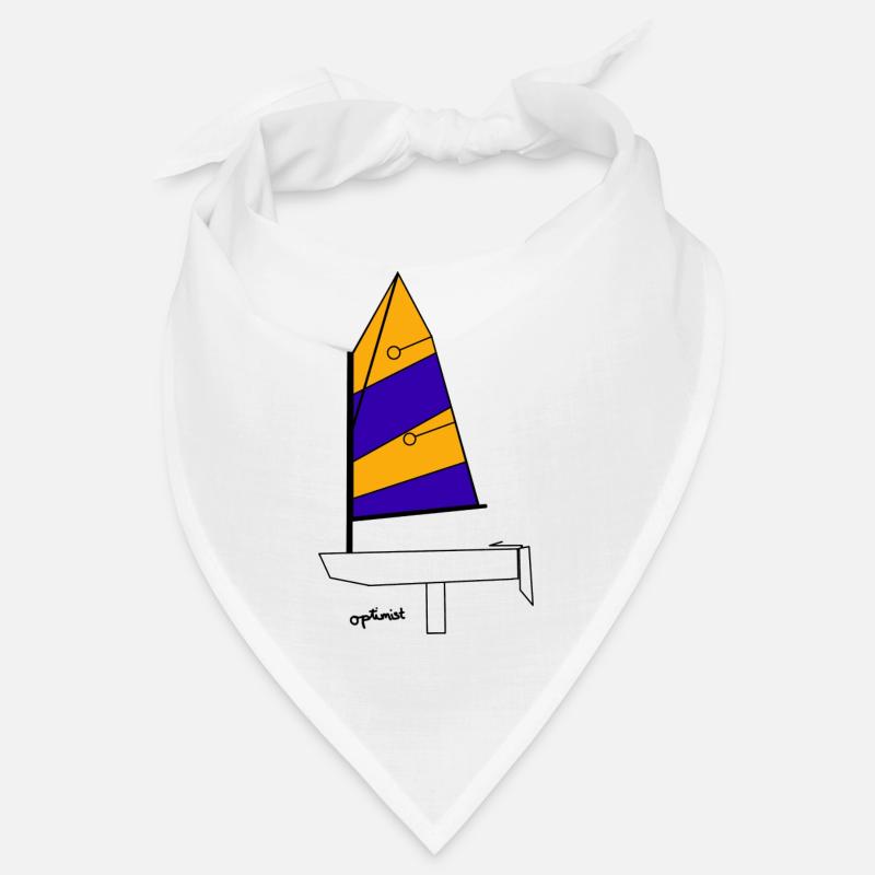 Optimist Sailboat Variant 1 Bandana