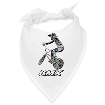BMX - Bandana - Weiß - Vorne