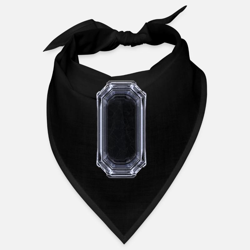 Mysterious Crystal - Black & White Bandana