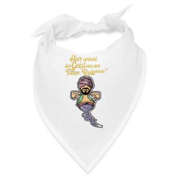 Geist aus der Tasse - Bandana - Weiß - Vorne