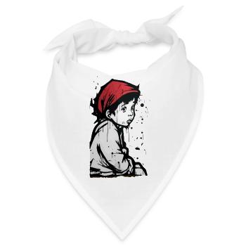Remi Straßenkunst - Bandana - Weiß - Vorne