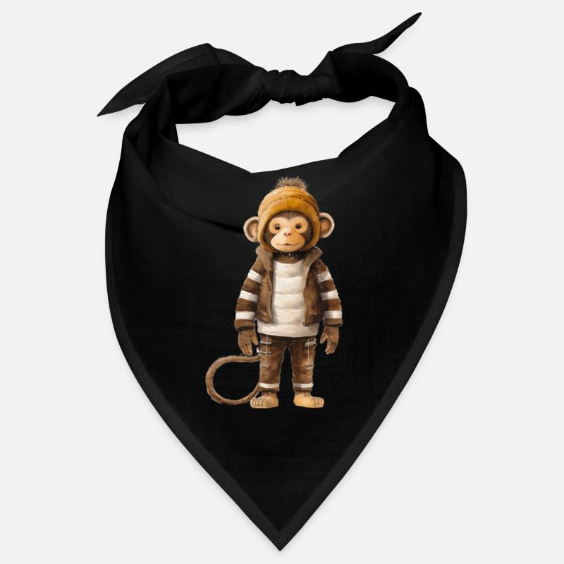 Cheeky Monkey Playful Tee Bandana