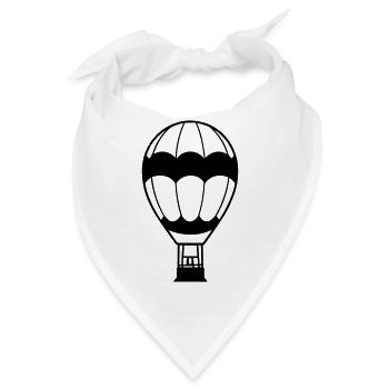 Luftballon - Bandana - Weiß - Vorne