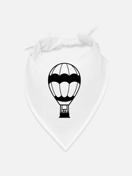 Balloon - Bandana - white - Front