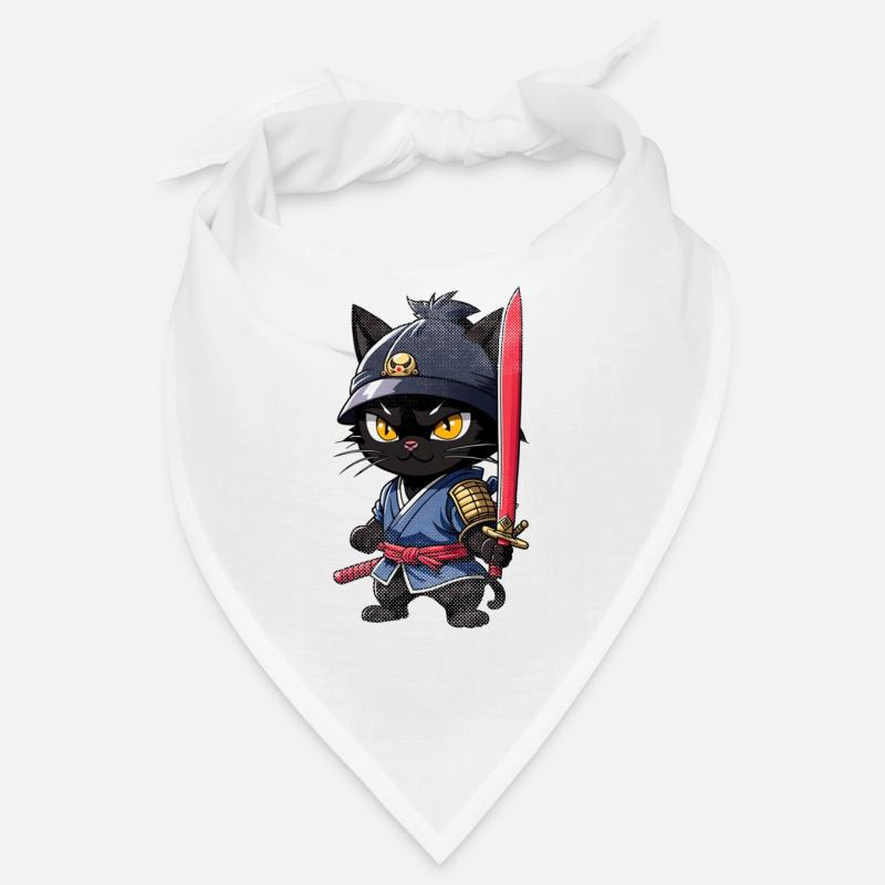 Ninja Cat - Samurai Kitten Bandana