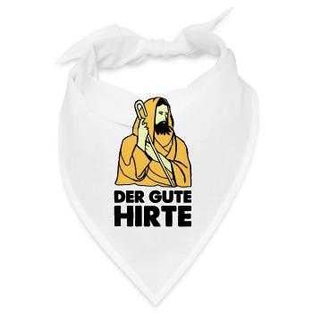 jesus hirte - Bandana - Weiß - Vorne