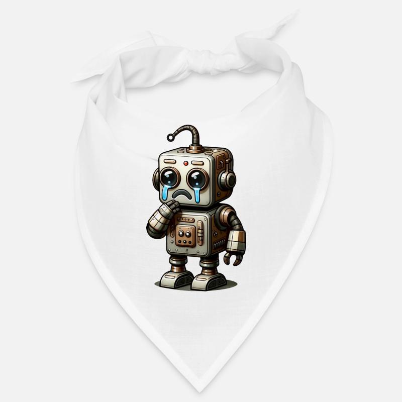 Alter Retro-Roboter Bandana
