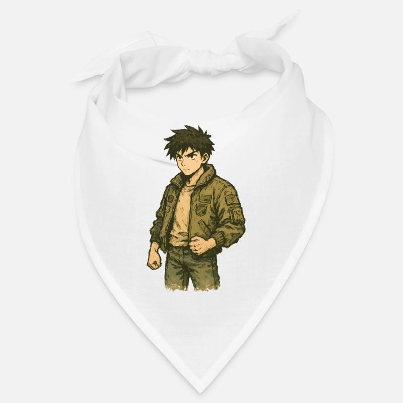 Olive Jacket Ranger Bandana