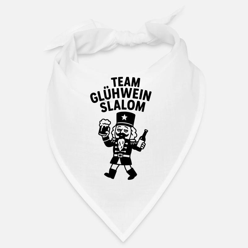 Équipe de vin chaud slalom casse-noisette drôle Bandana