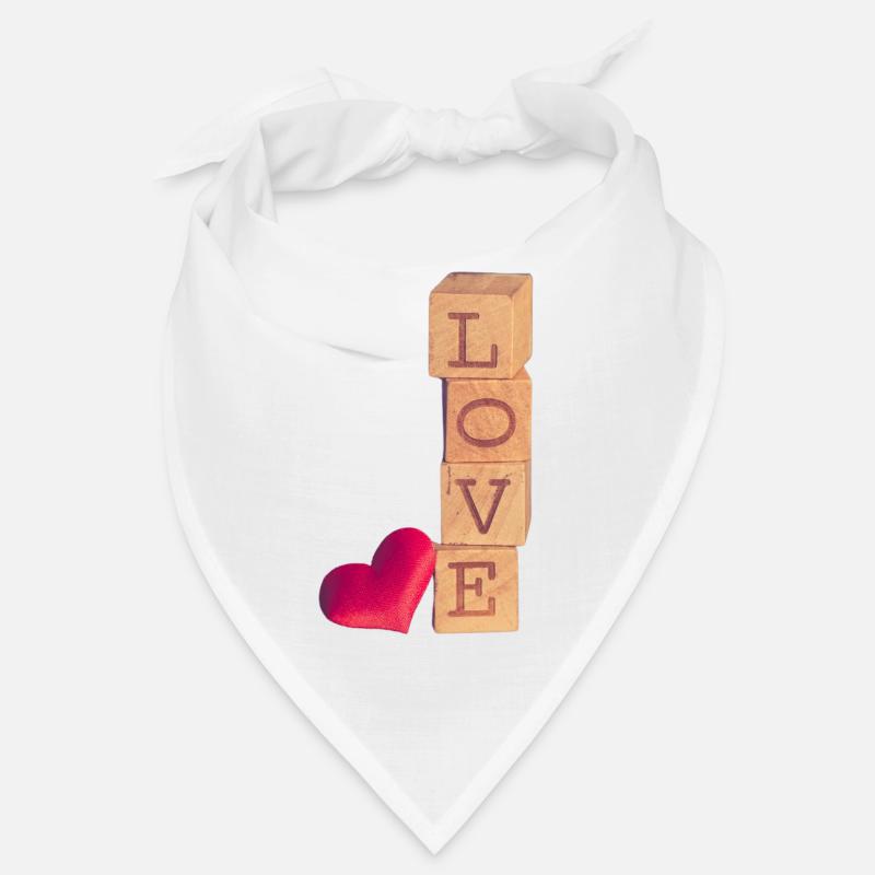 Liebe Valentinstag Bandana