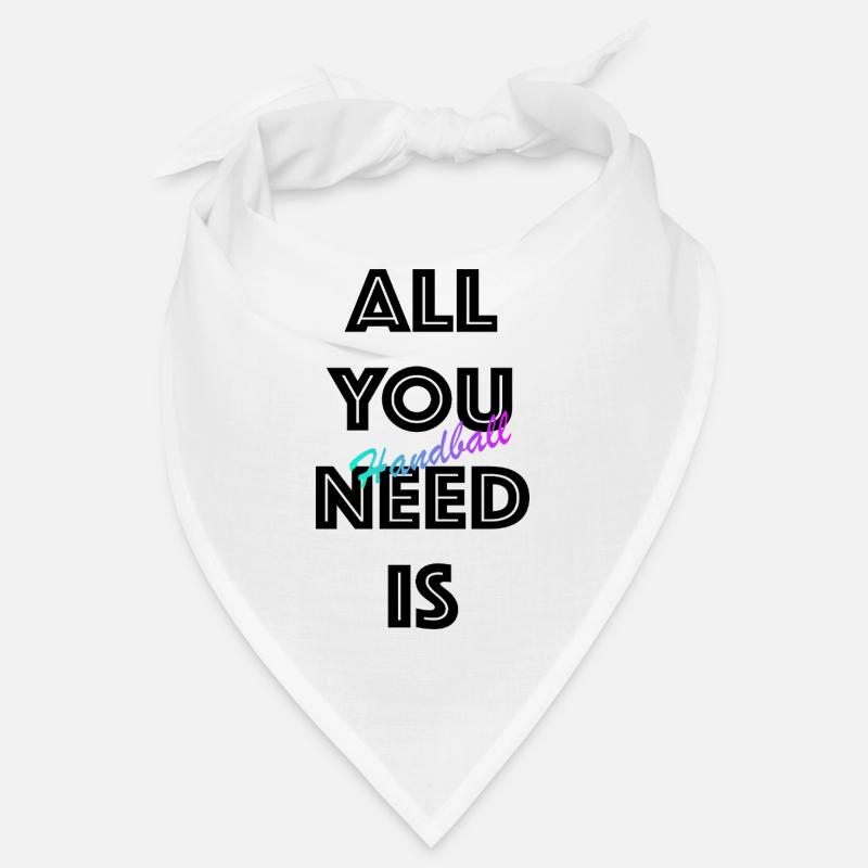 Handball Gradient Script Bandana