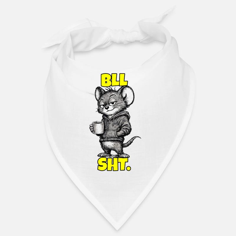 BLL SHT. – Mouse with coffee (sarcasm) Bandana