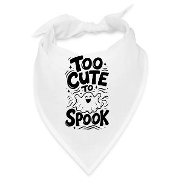 Too Cute To Spook - Bandana - Weiß - Vorne