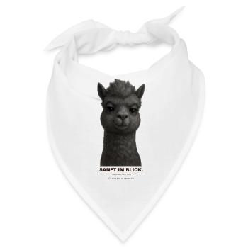 sanft-im-blick - Bandana - Weiß - Vorne