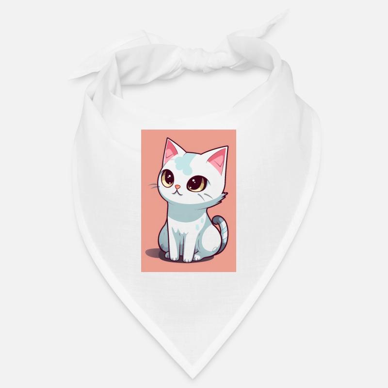 Drôle de chat mignon Bandana