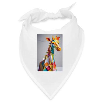 Giraffe - Bandana - Weiß - Vorne
