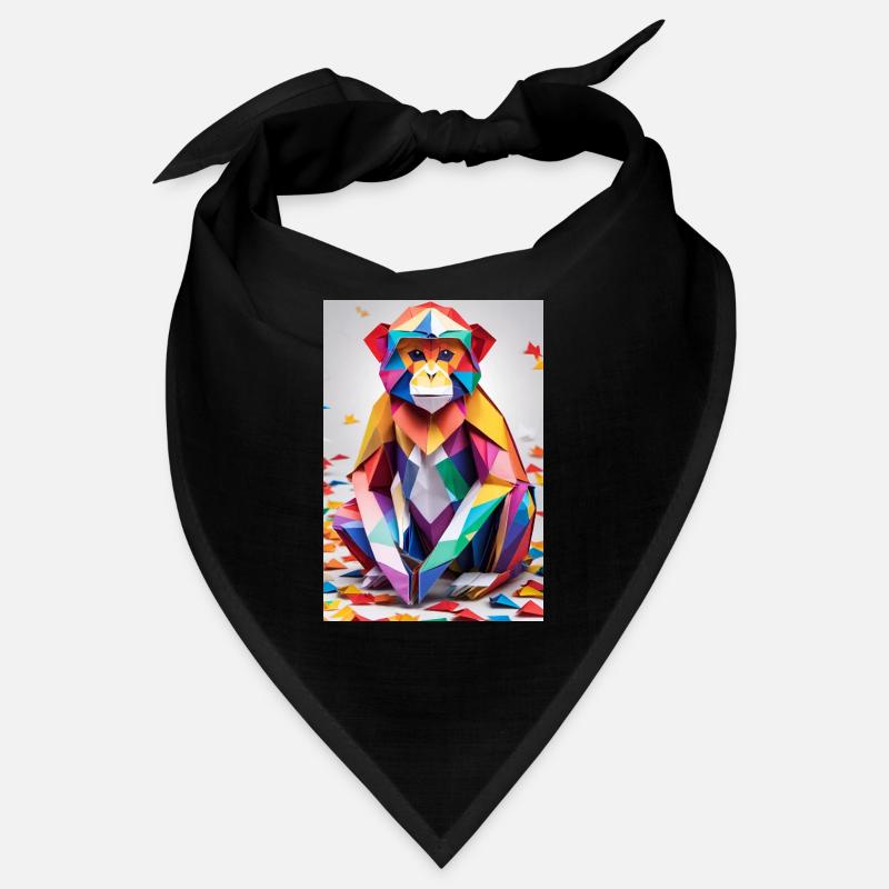 Singe arc-en-ciel Bandana