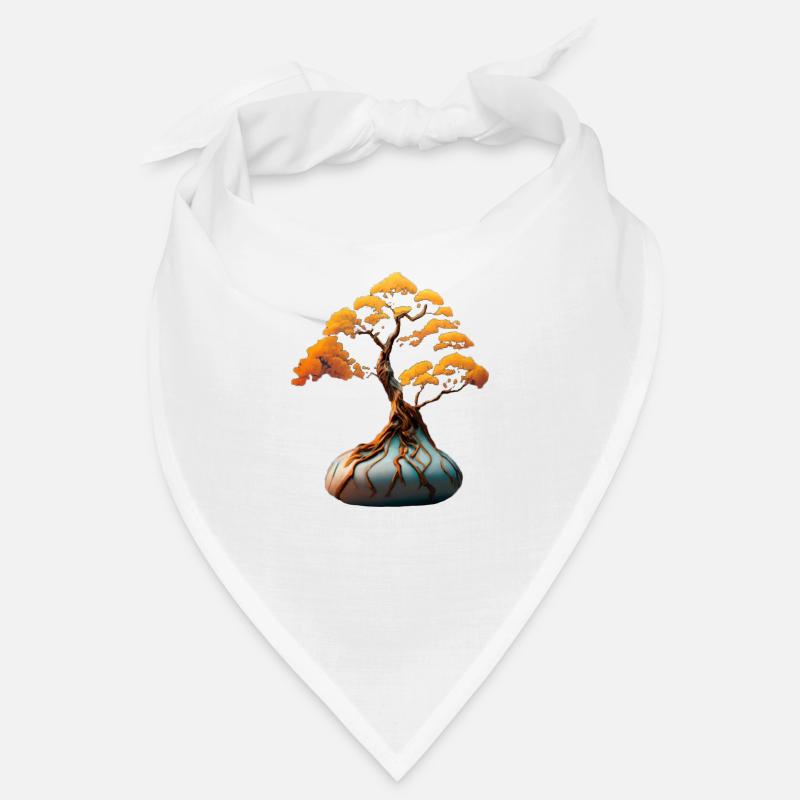 Golden Tree - Bandana - Weiß