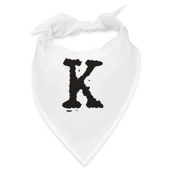 K - Bandana - Weiß - Vorne