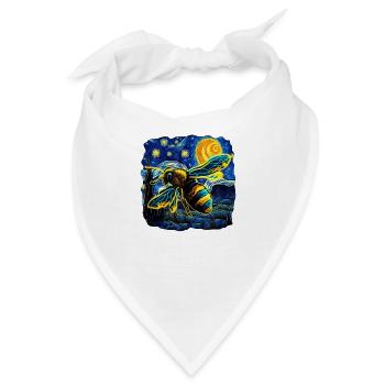 Funny Beekeeper Art Beekeeping Lover - Bandana - Weiß - Vorne