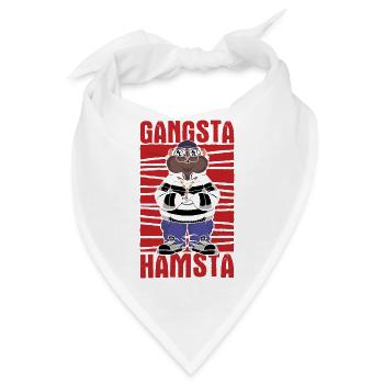 Nagetier Hamster - Bandana - Weiß - Vorne