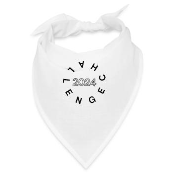 Challenge 2024 - Bandana - Weiß - Vorne