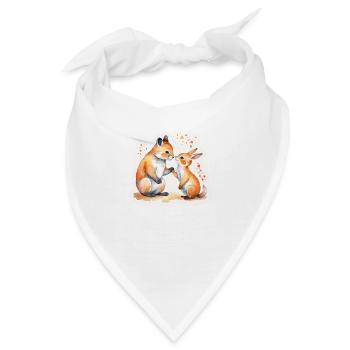 Tierliebe - Bandana - Weiß - Vorne