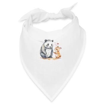 Tierliebe - Bandana - Weiß - Vorne