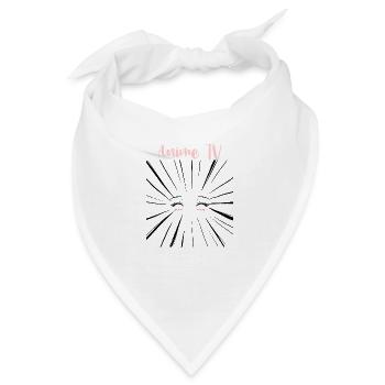 anime tv - Bandana - Weiß - Vorne