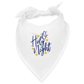 o holy night - Bandana - Weiß - Vorne